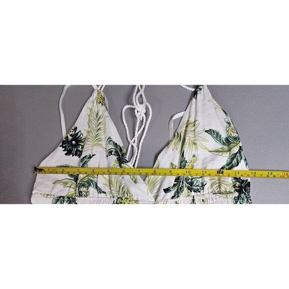 Promesa Womens L Pineapple Halter Maxi Dress - Picture 6 of 14